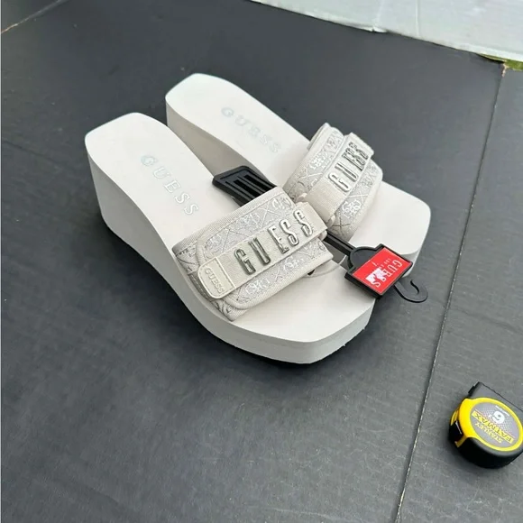 Women's Dellean Quattro Eva Single Band Logo EVA Wedge Sandals - Picture 6 of 8